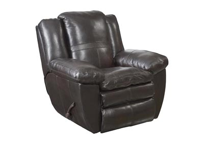 Image for Chocolate Glider Recliner