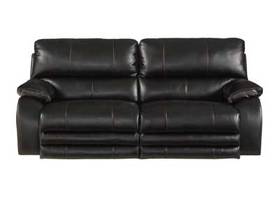 Image for Sheridan Black Lay Flat Power Reclining Sofa w/Power Headrest