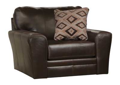 Image for Denali Sectional Chocolate Arm Chair