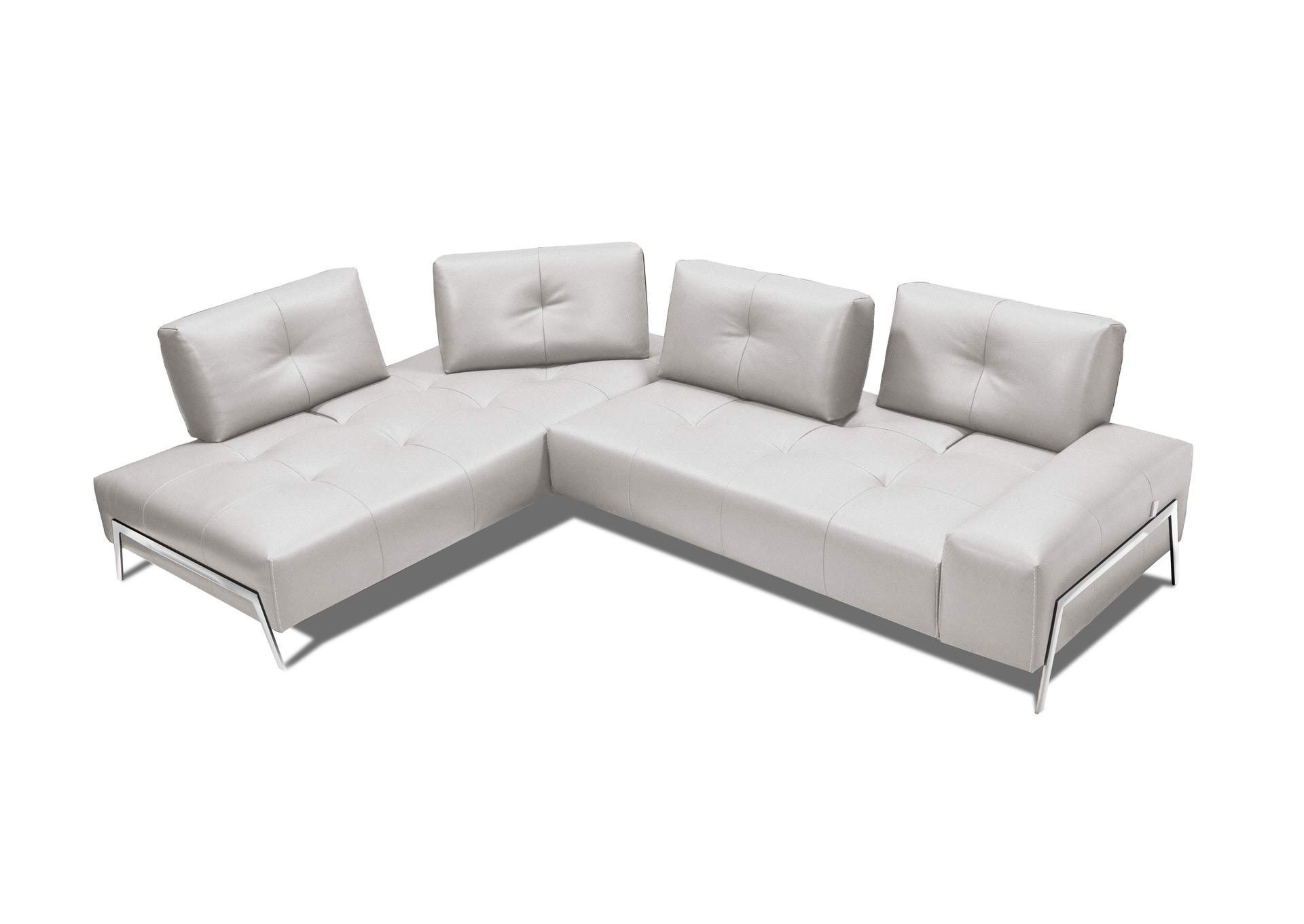 I763 Sectional LHF Chaise in Light Grey,J&M Furniture