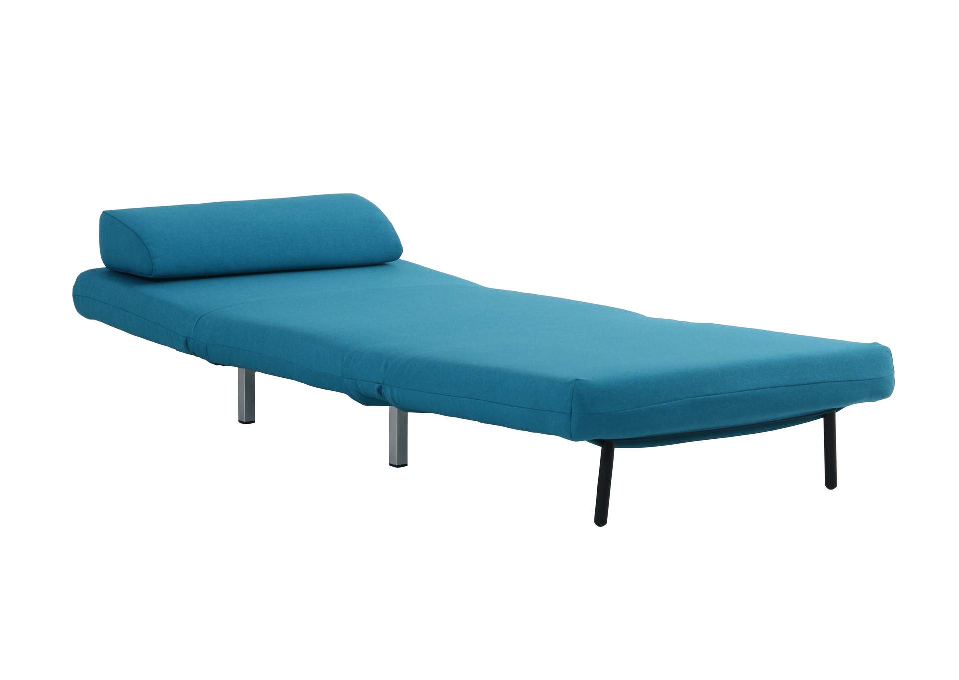 Premium Chair Bed LK06-1 in Teal Fabric,J&M Furniture