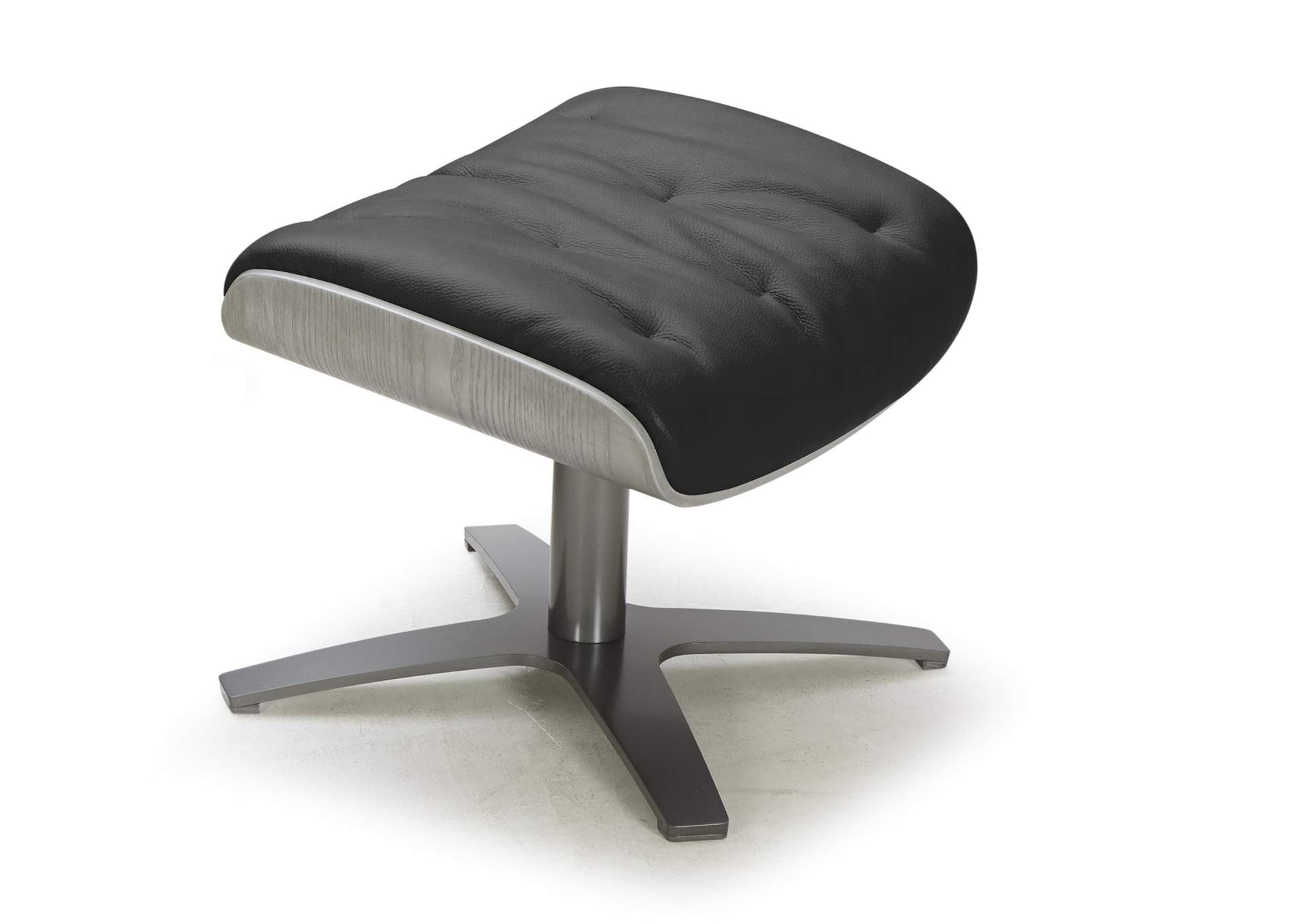 Karma Ottoman in Black,J&M Furniture