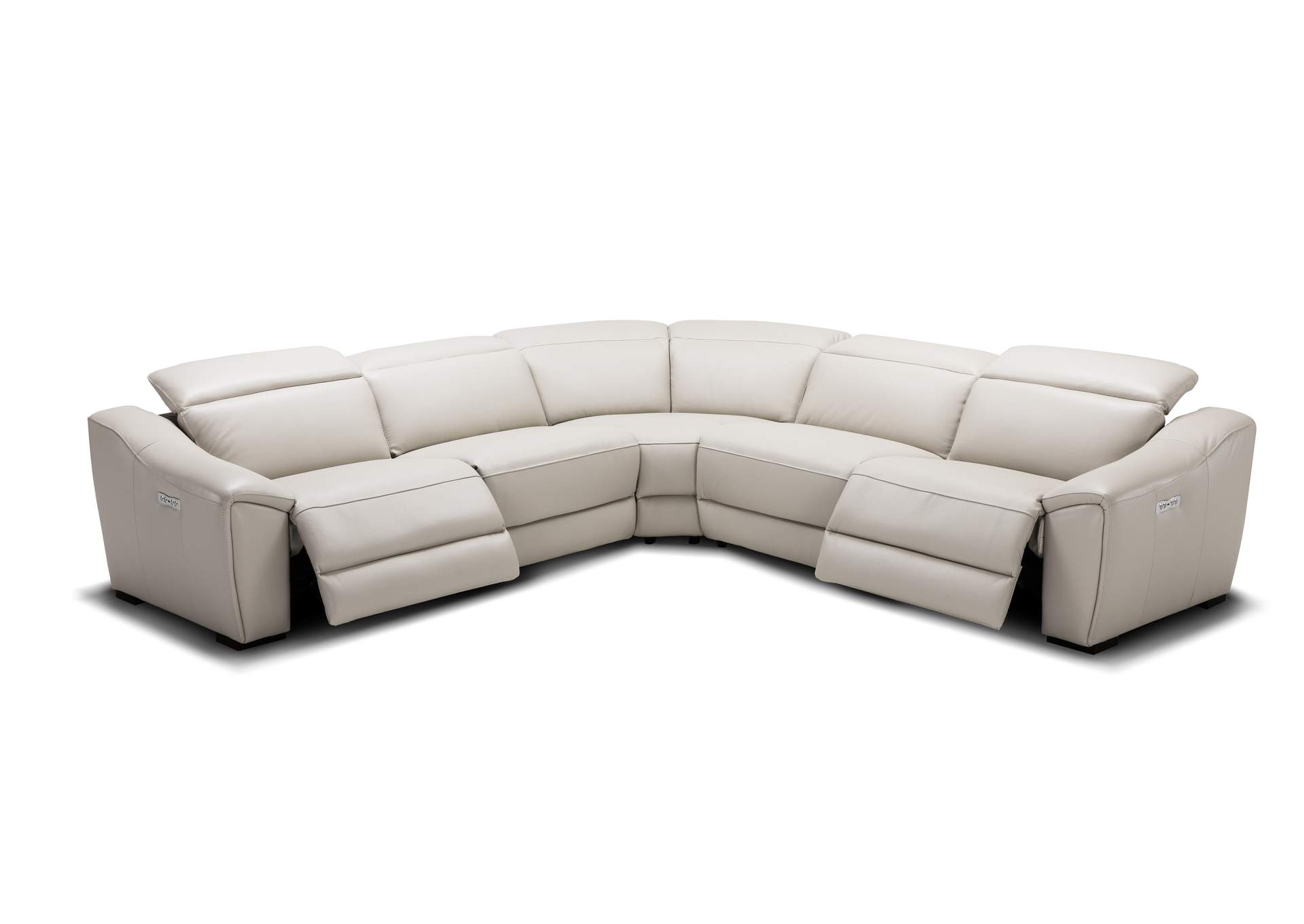 Nova Motion Sectional In Silver Grey,J&M Furniture