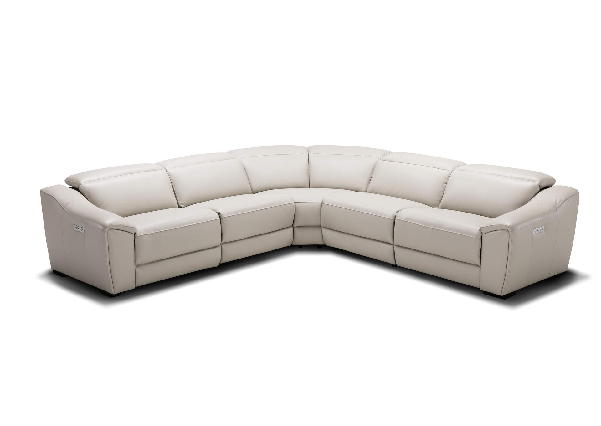 Nova Motion Sectional In Silver Grey,J&M Furniture