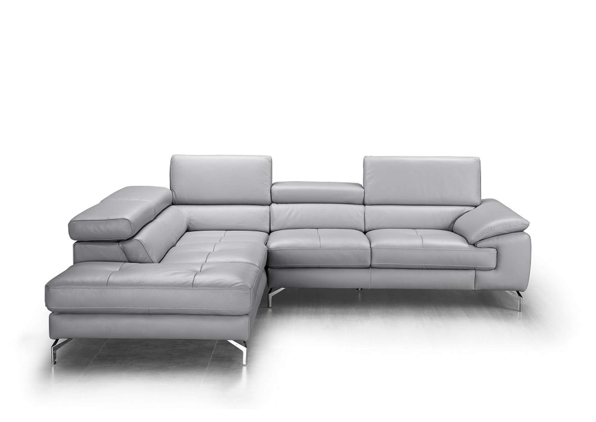 Olivia Premium Leather Sectional In Left Facing Chaise,J&M Furniture