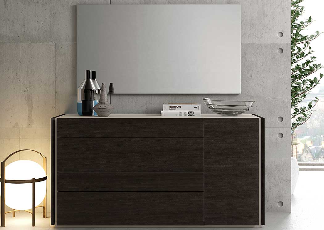 Porto Dresser w/Mirror,J&M Furniture