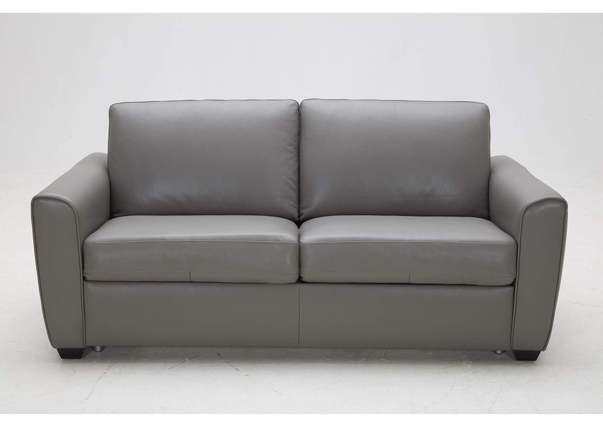 Jasper Sofa Bed in Grey Leather,J&M Furniture