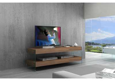 Image for Walnut Elm Mini TV Base