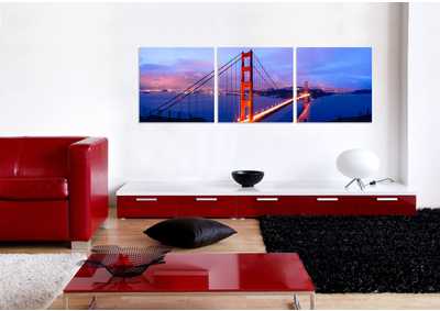 Image for Blue & Orange Wall Art - Golden Gate Bridge