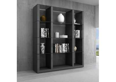 Image for Cloud Wall Unit in Grey High Gloss