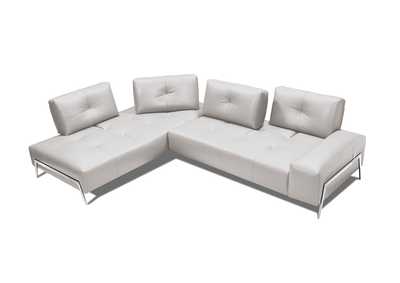 Image for I763 Sectional LHF Chaise in Light Grey