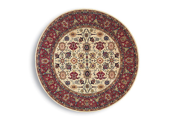 Stratford Area Rug - 4.11 Round,Karastan