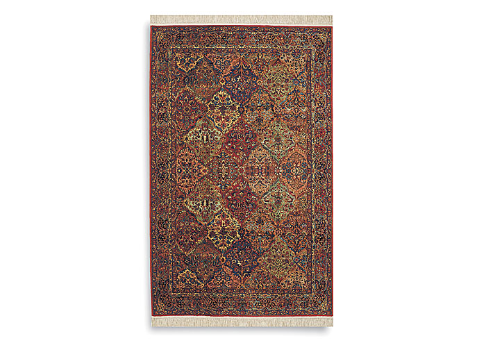 Multi-Panel Kirman Area Rug - 2.6x12,Karastan