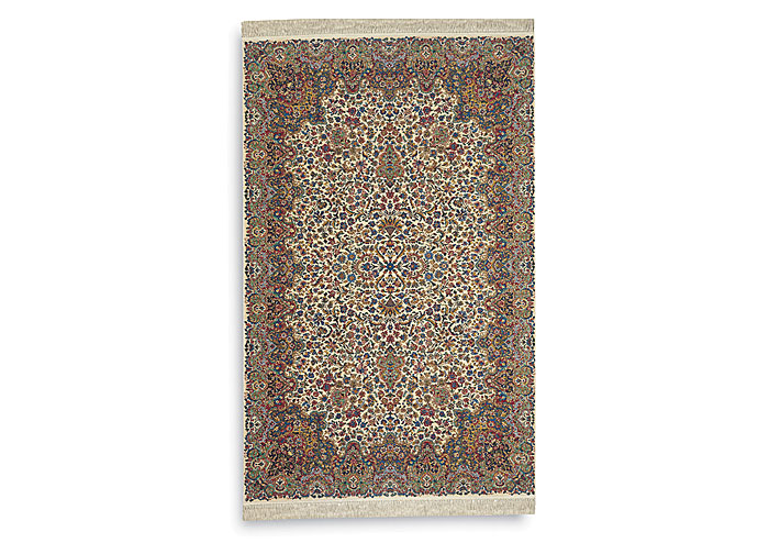 Floral Kirman Area Rug - 2.6x4.3,Karastan