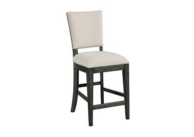 Kimler Charcoal Counter Chair (Set of 2)