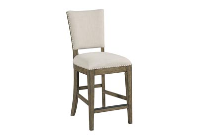 Kimler Stone Counter Chair (Set of 2)