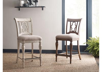 Kendal Heather Counter Side Chair (Set of 2)