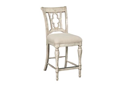 Kendal Cornsilk Counter Side Chair (Set of 2)