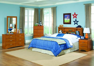 Image for Tanner Twin Bookcase Headboard