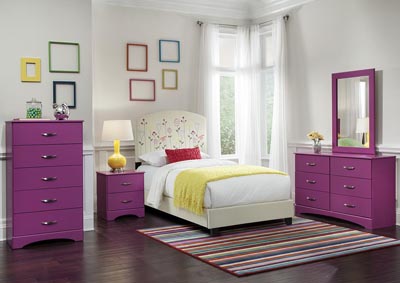 Image for Raspberry 5 Drawer Chest