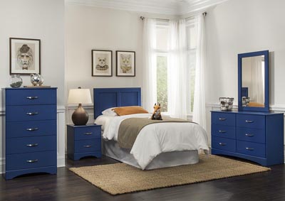 Image for Royal Blue Nightstand