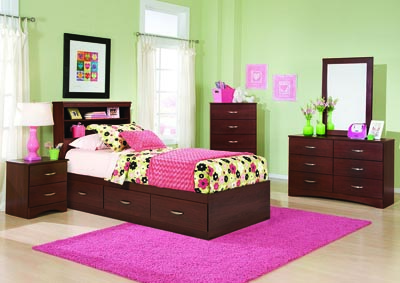 Image for Briar Full/Queen Bookcase Headboard