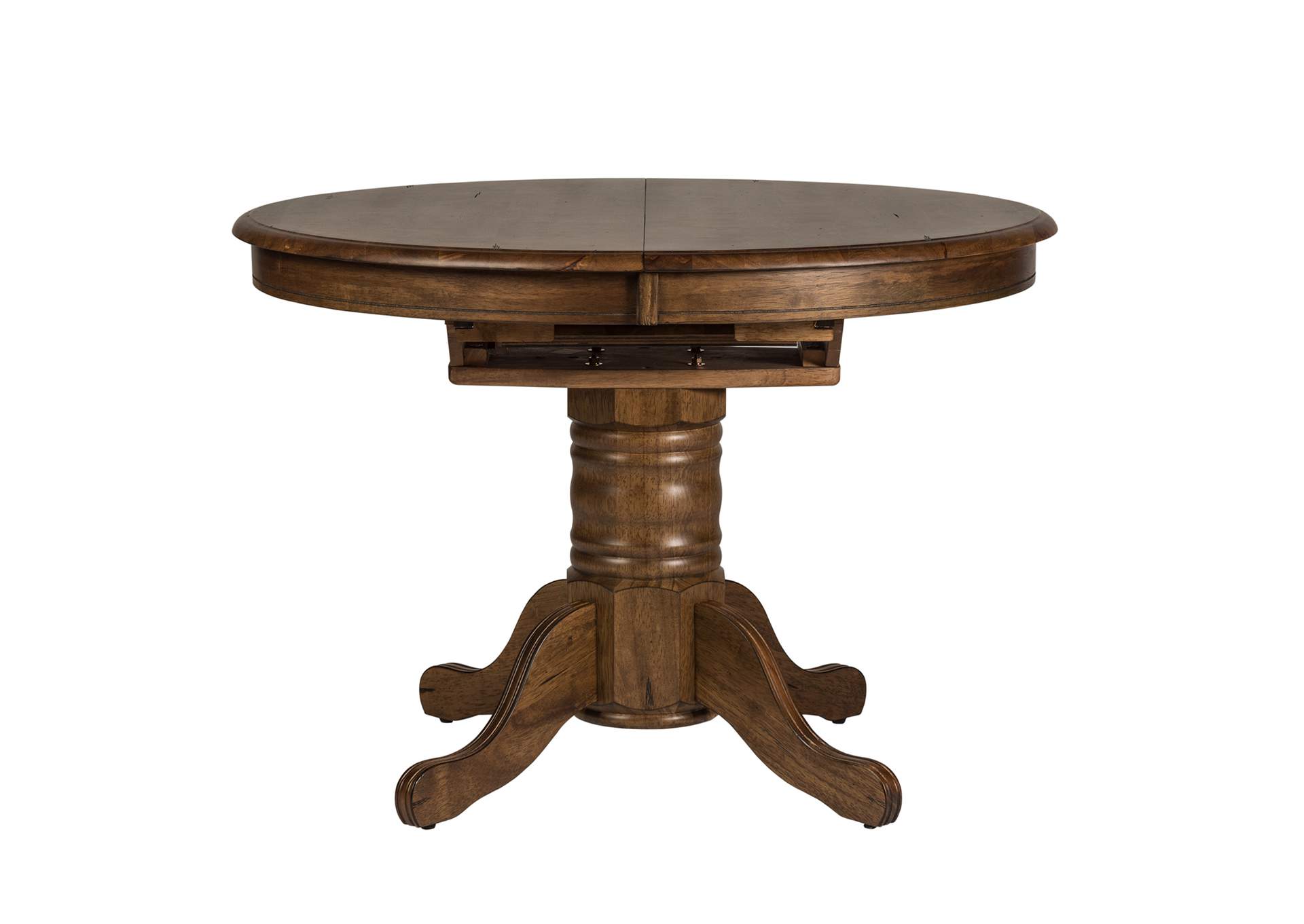 Carolina Crossing Honey Extension Leaf Dining Table,Liberty