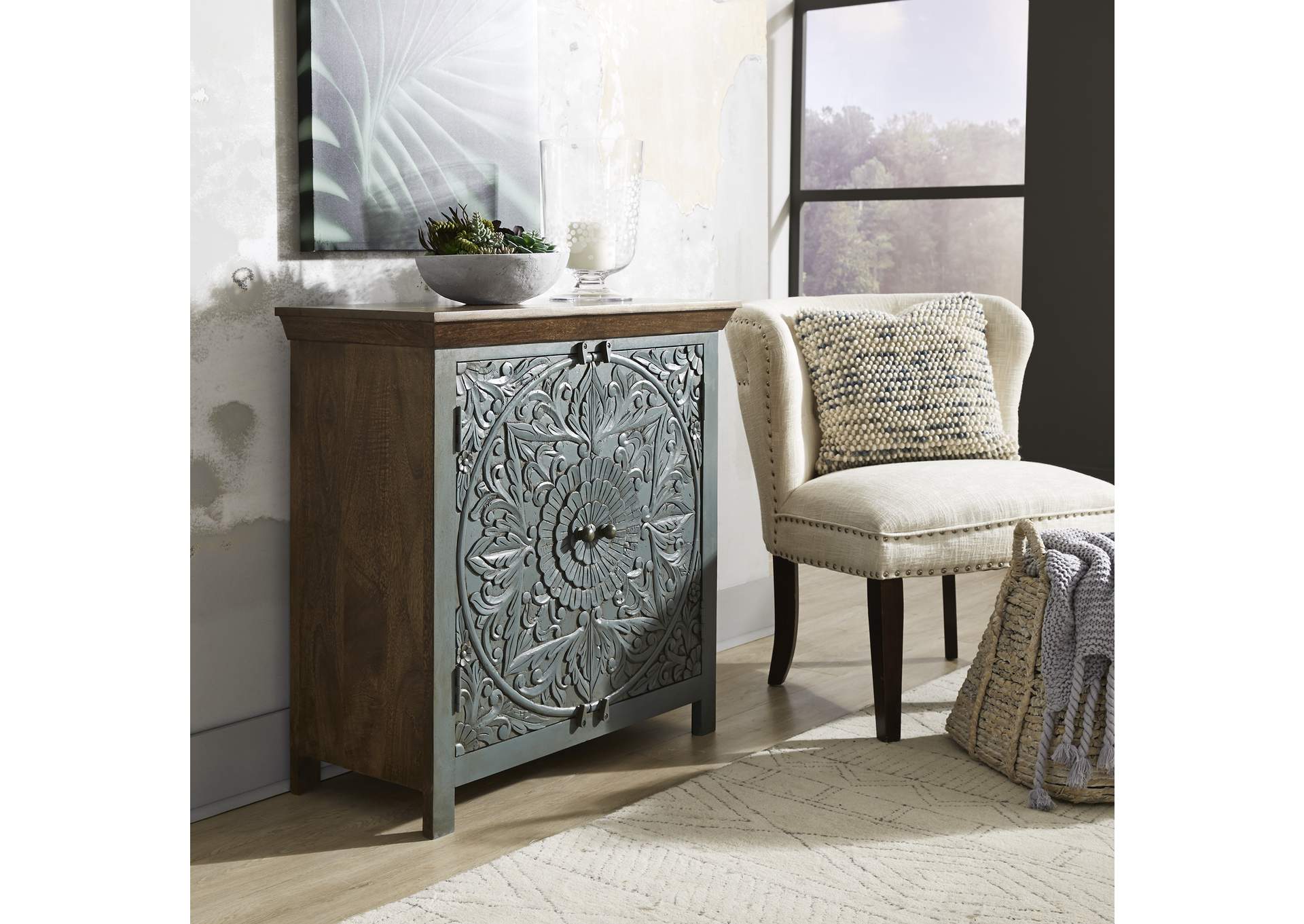 Sahana 2 Door Accent Cabinet,Liberty