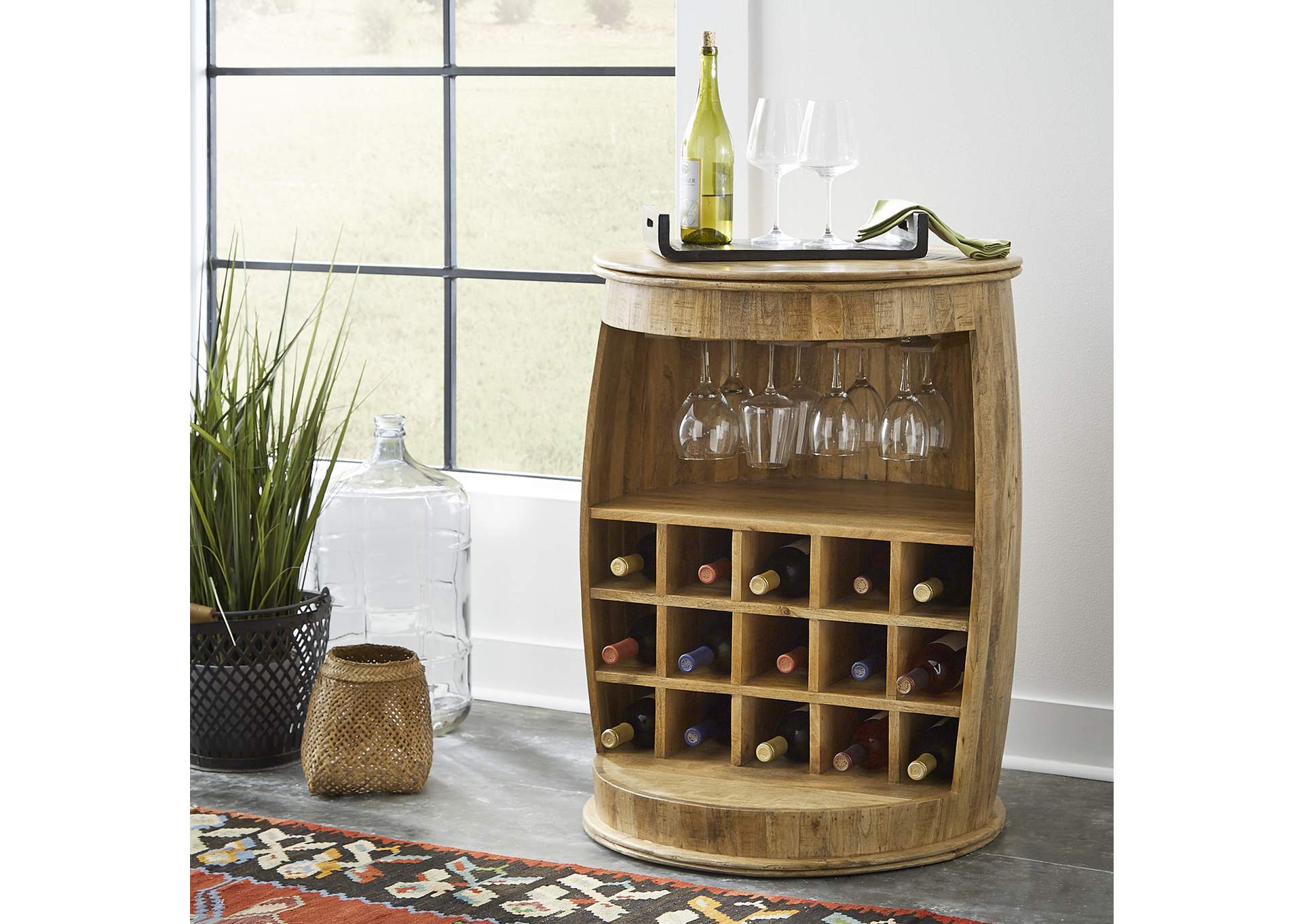 Durango Accent Wine Barrel,Liberty