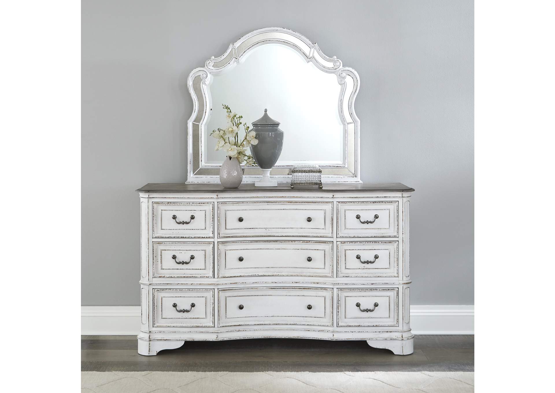 Opt Dresser & Mirror,Liberty