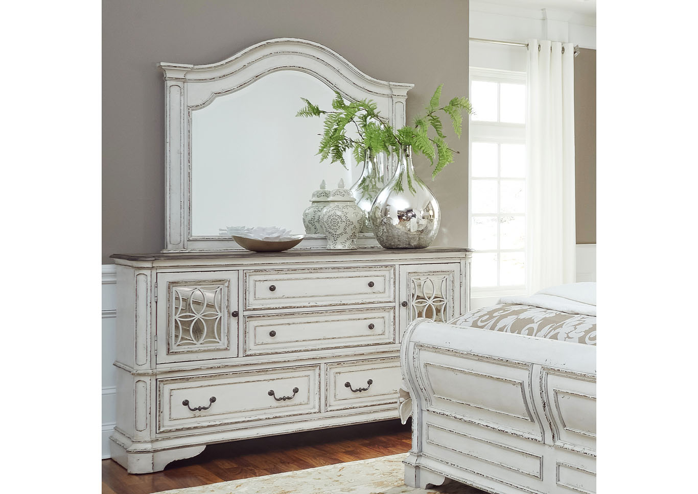 Opt Dresser & Mirror,Liberty