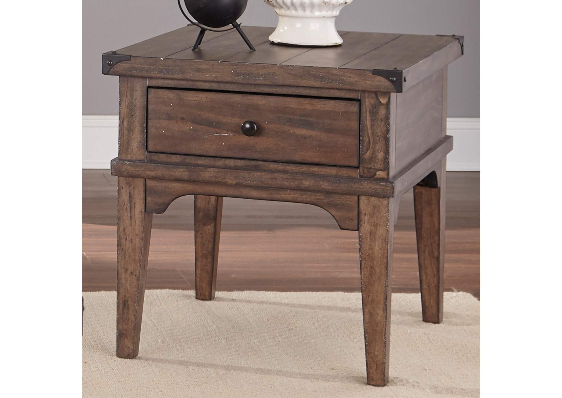 Aspen Skies End Table,Liberty