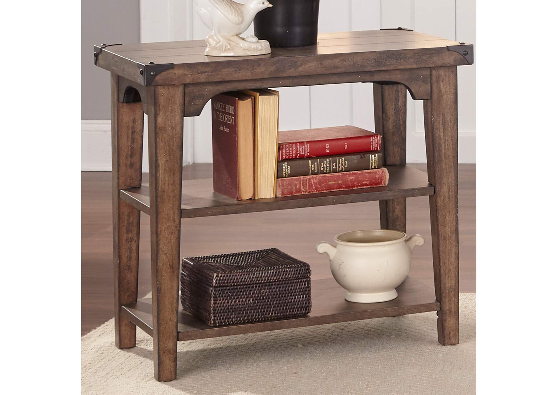 Aspen Skies Chair Side Table,Liberty