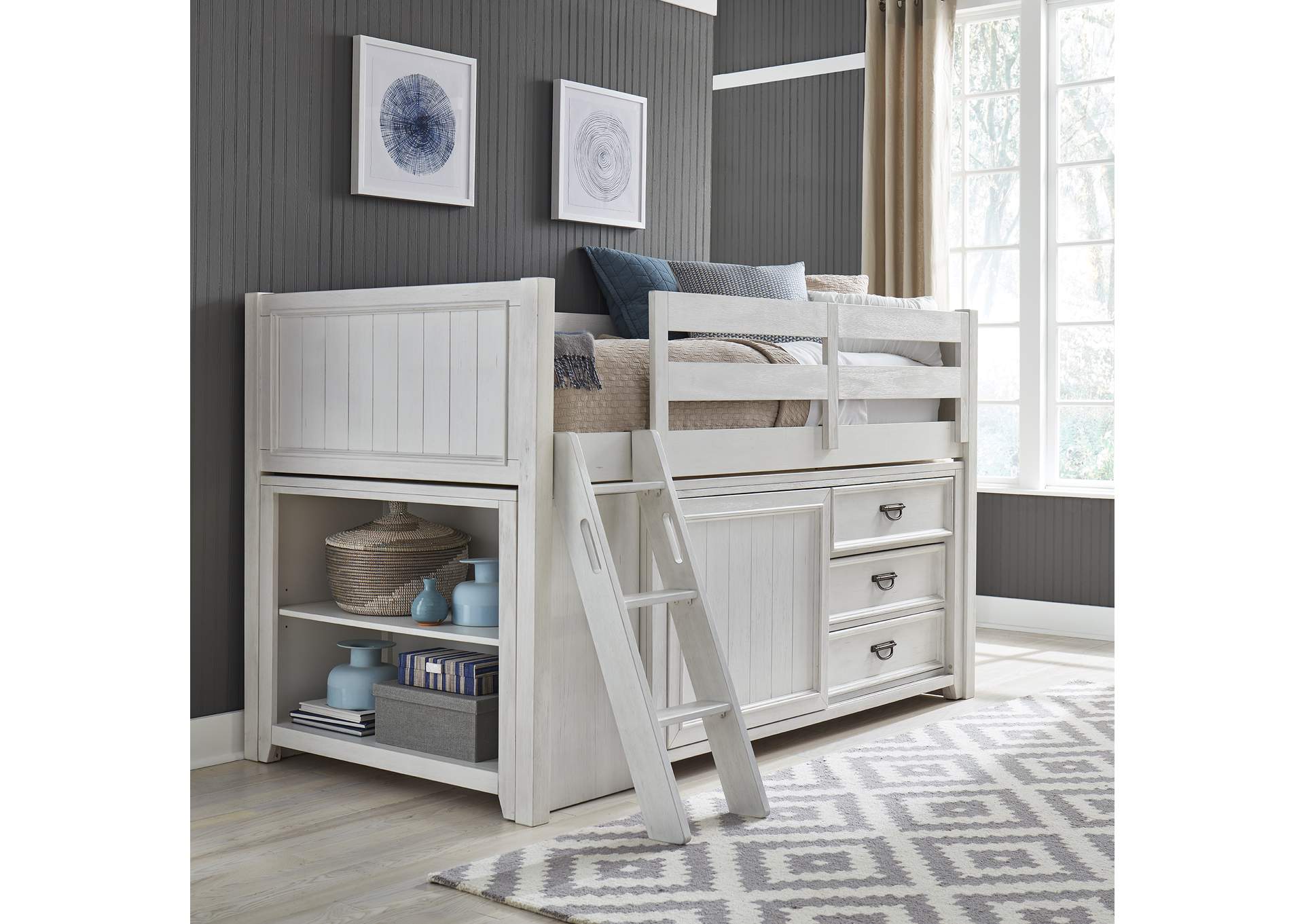 Allyson Park Twin Loft Bed,Liberty