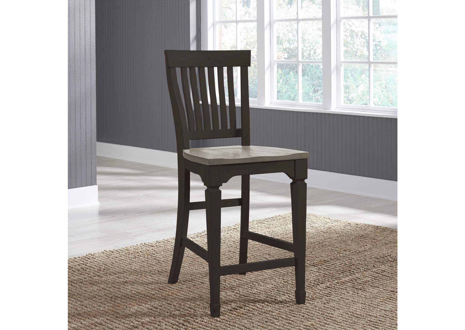 Allyson Park Counter Height Slat Back Chair,Liberty