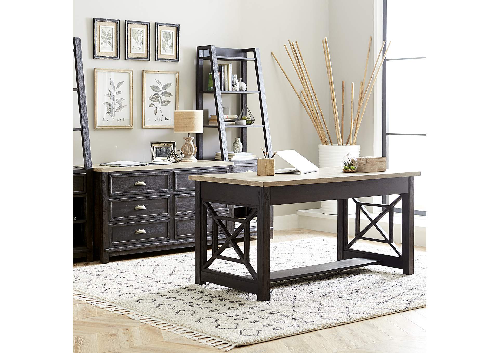 Heatherbrook Complete Desk,Liberty