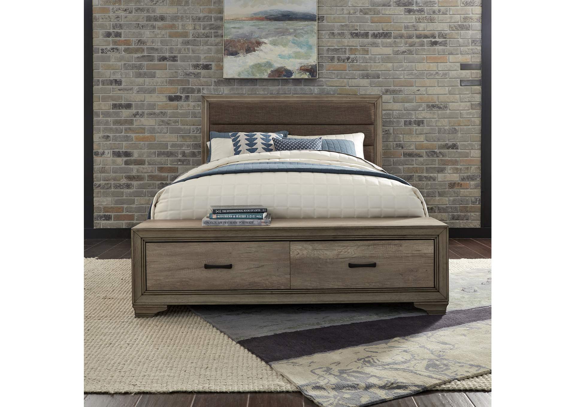 Sun Valley Twin Storage Bed,Liberty