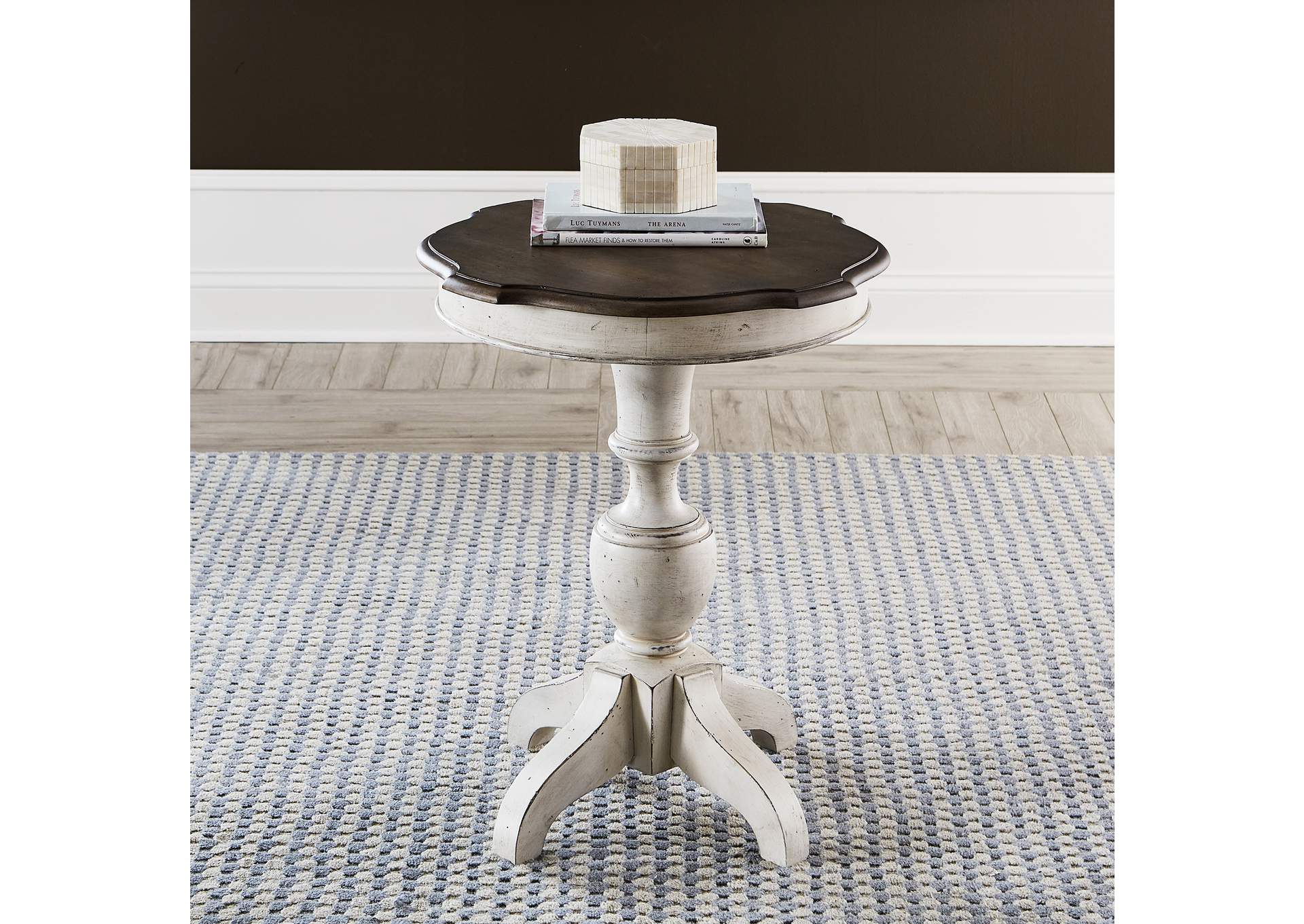 Abbey Road Round End Table,Liberty