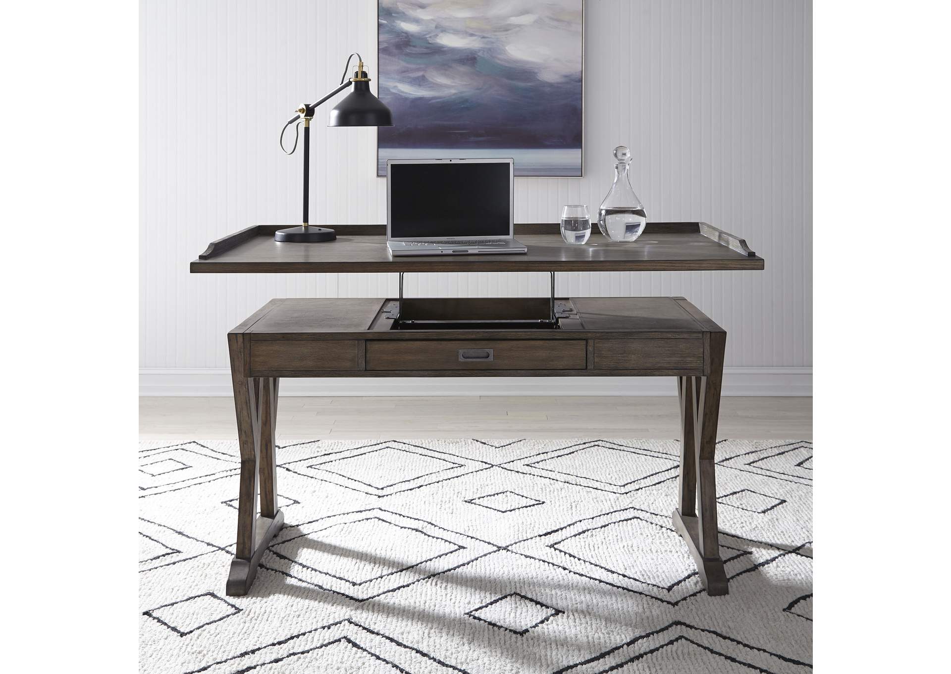 Stone Brook Lift Top Writing Desk,Liberty