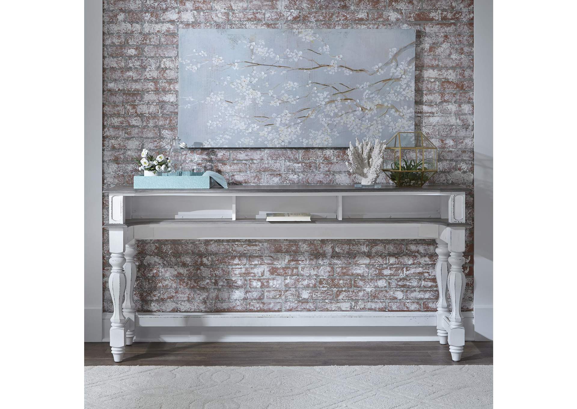 Magnolia Manor Console Bar Table,Liberty