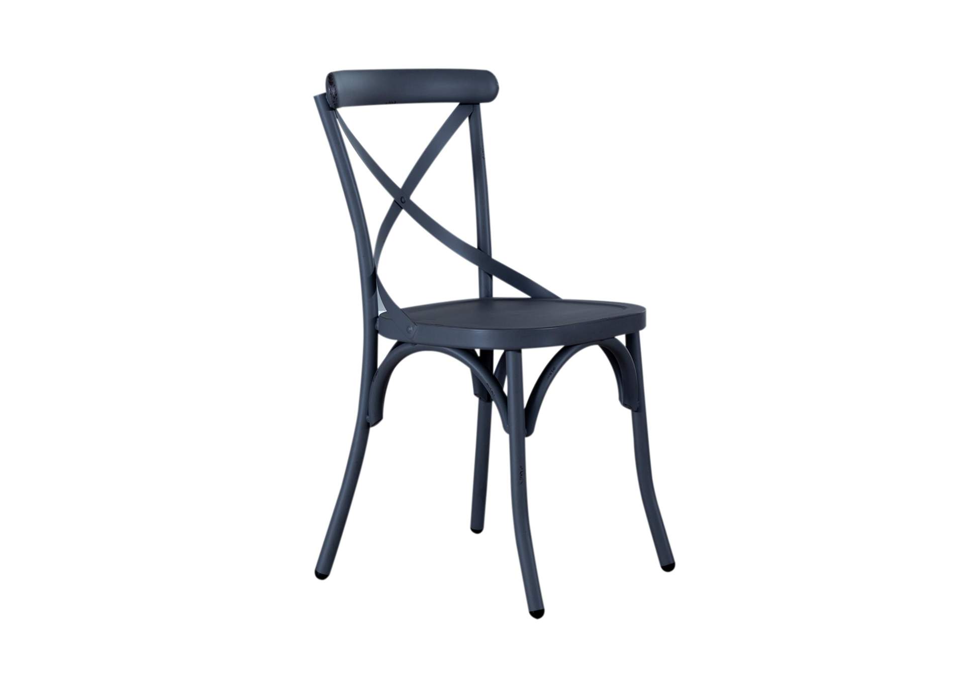 Vintage Series X Back Side Chair - Navy,Liberty