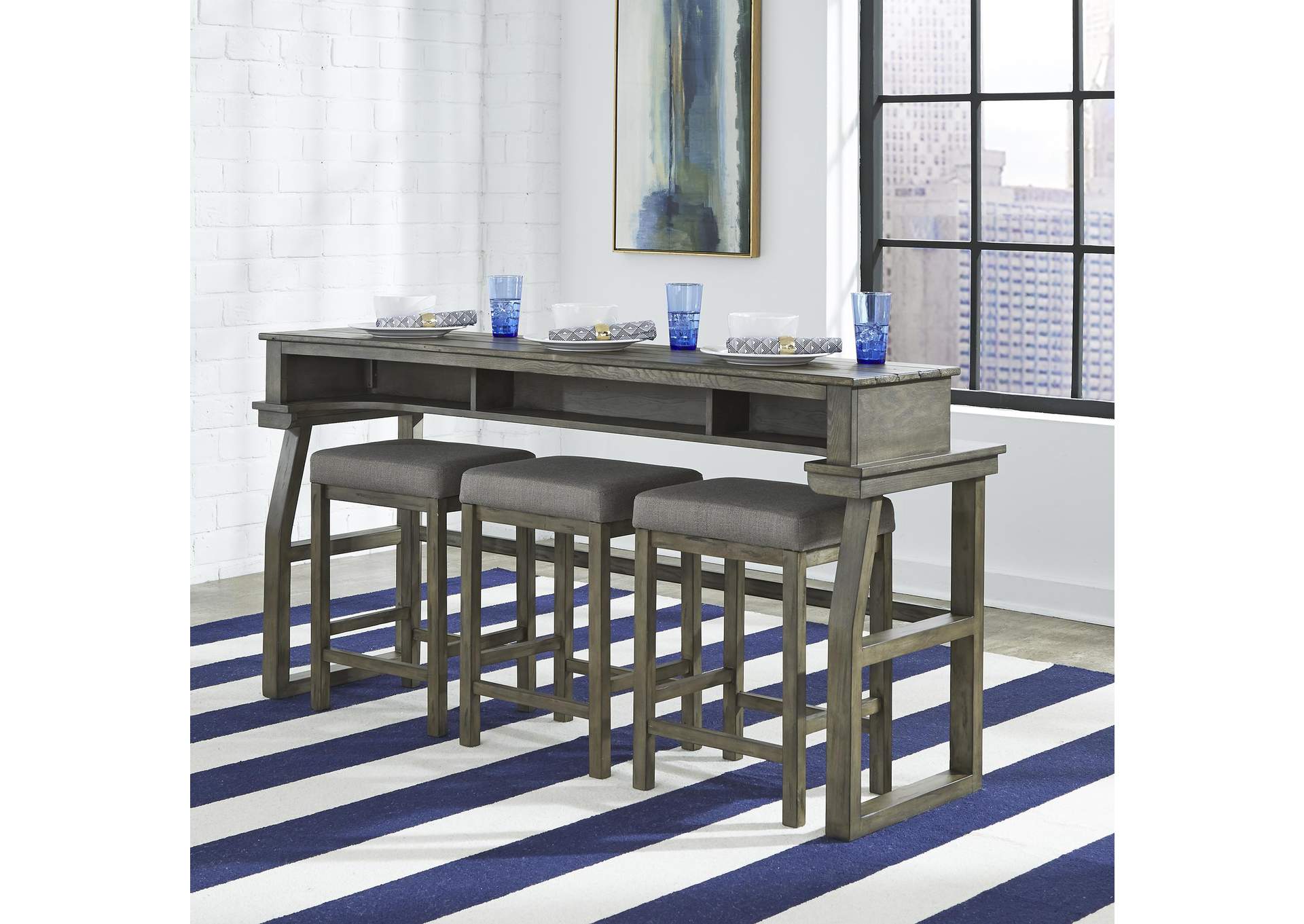 Hayden Way Console Bar Table,Liberty