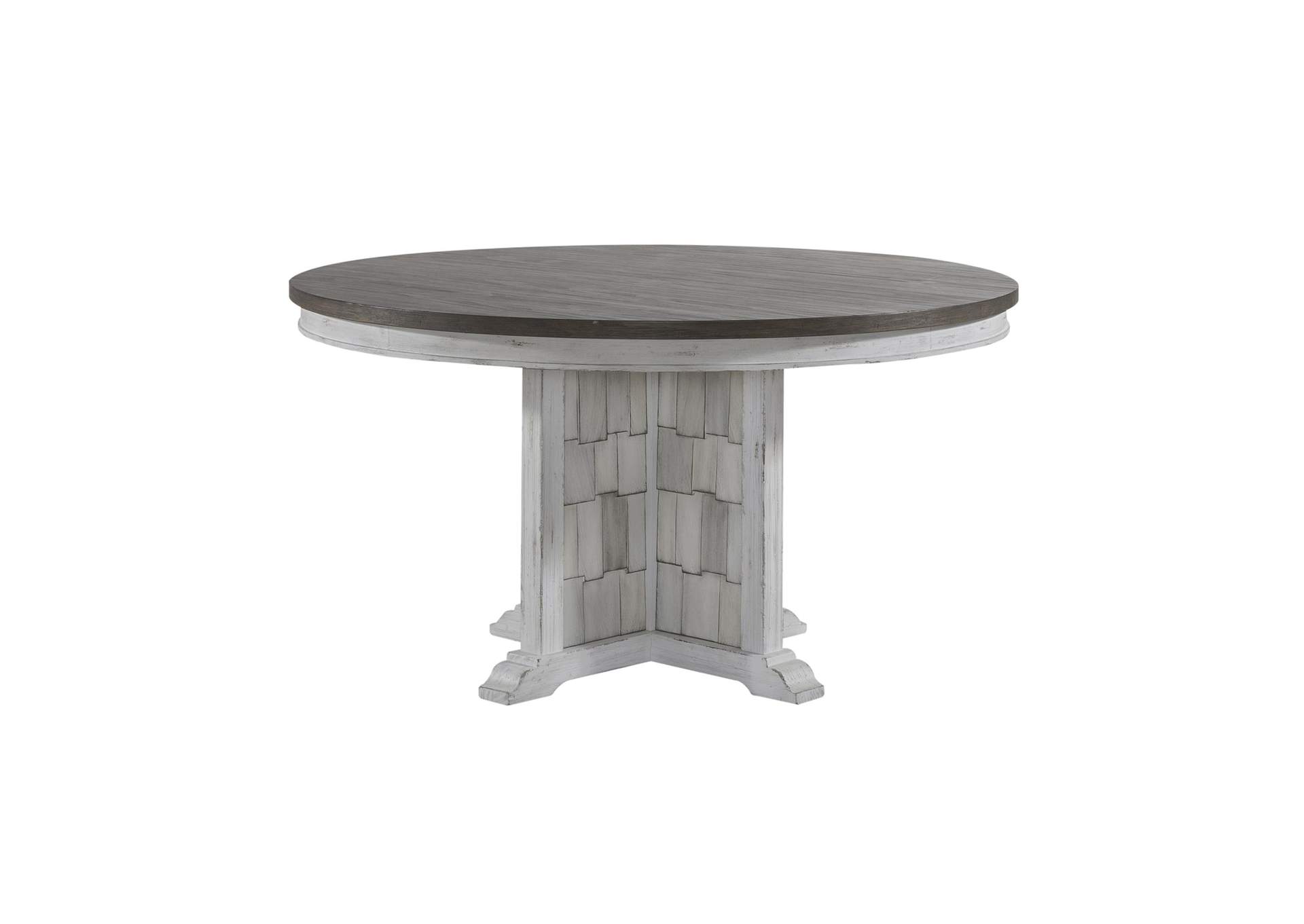 River Place Pedestal Table Set,Liberty