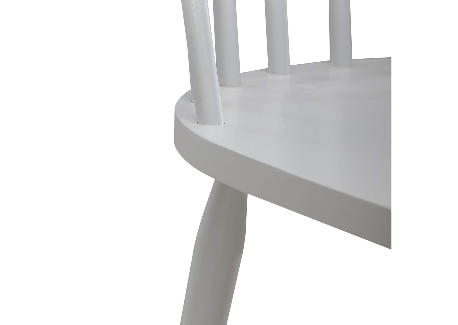 Capeside Cottage Spindle Back Side Chair - White (RTA),Liberty