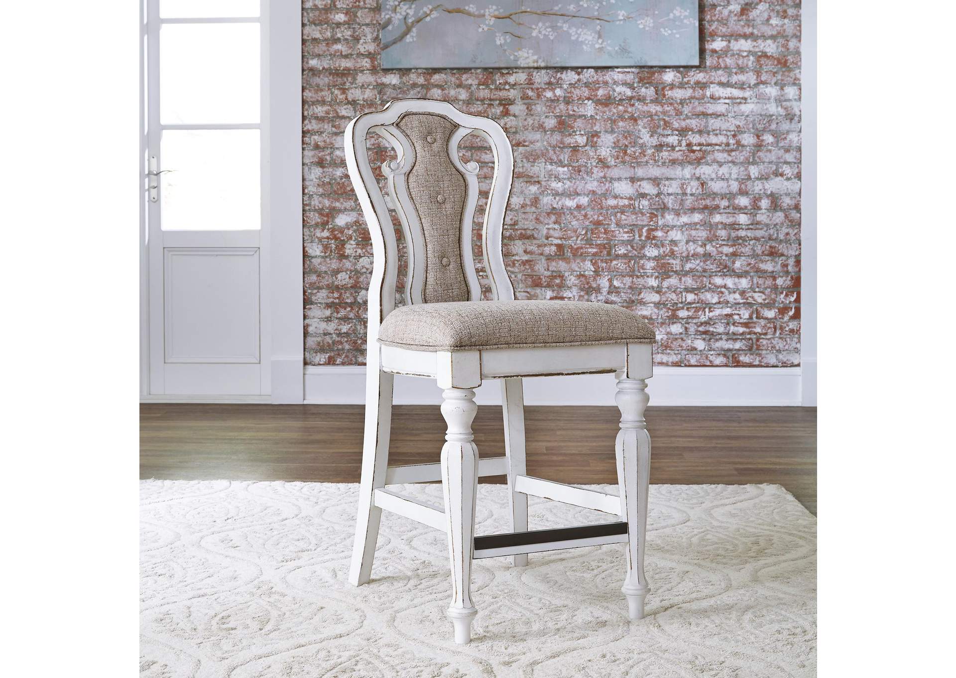 Magnolia Manor Counter Height Chair (RTA),Liberty