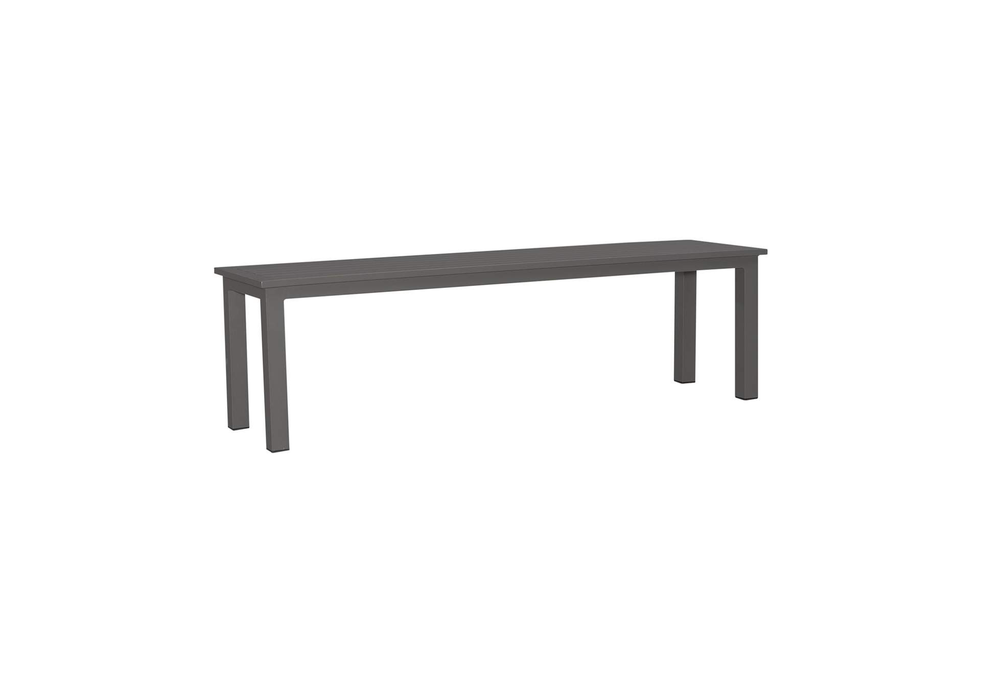 Plantation Key Outdoor Dining Bench - Granite,Liberty