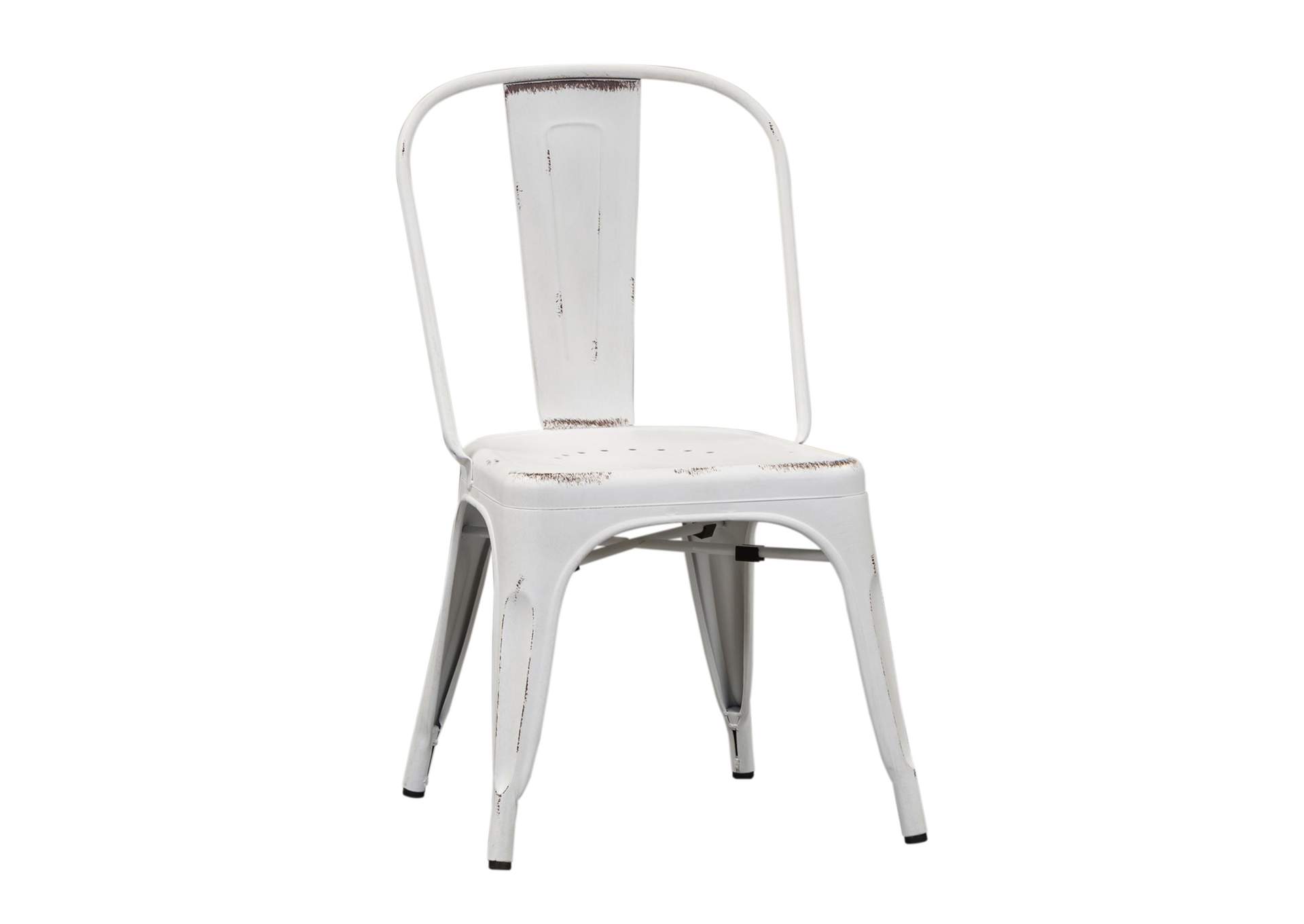 Vintage Series Bow Back Side Chair - Antique White,Liberty