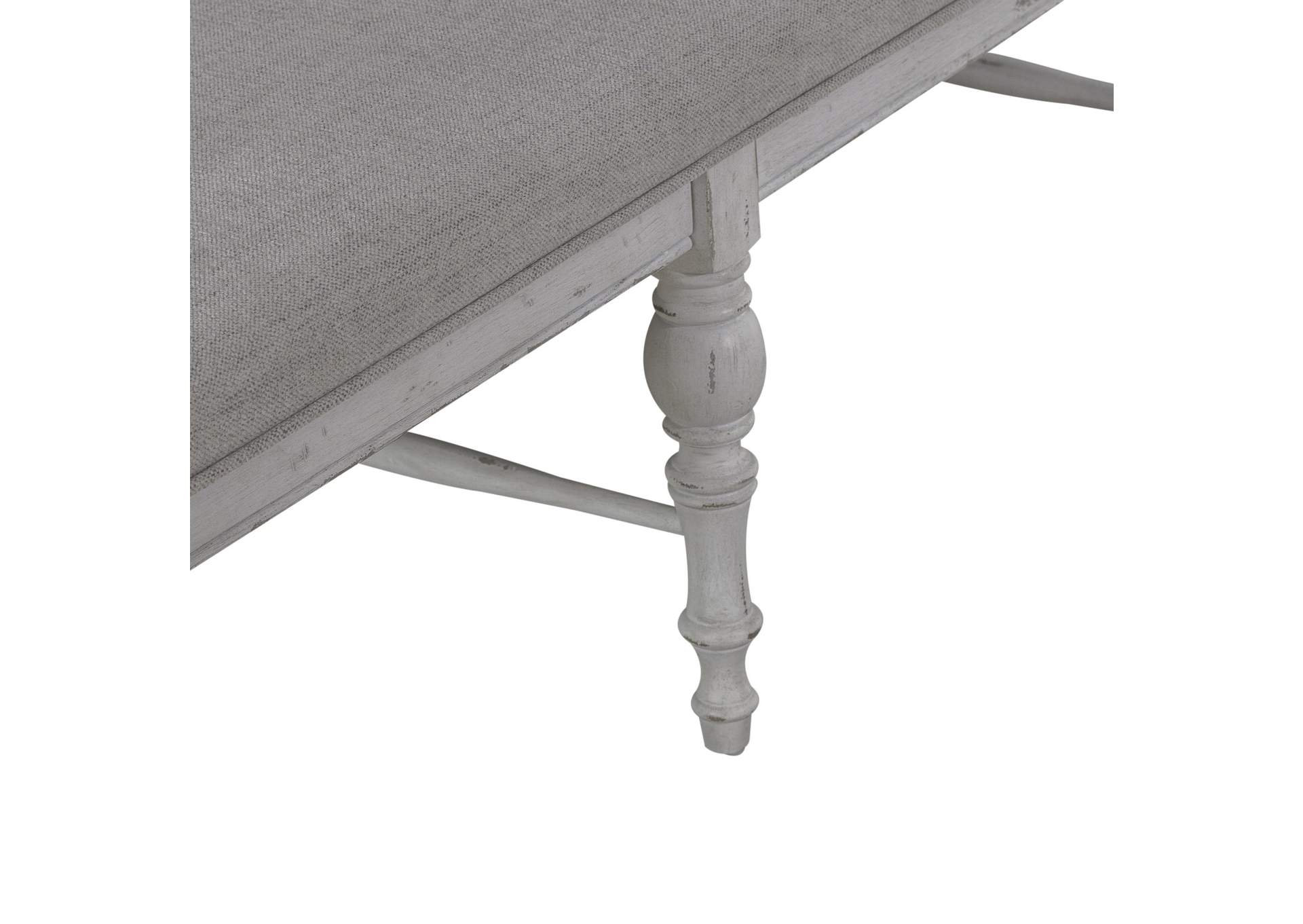 River Place Panel Back Dining Bench (RTA),Liberty