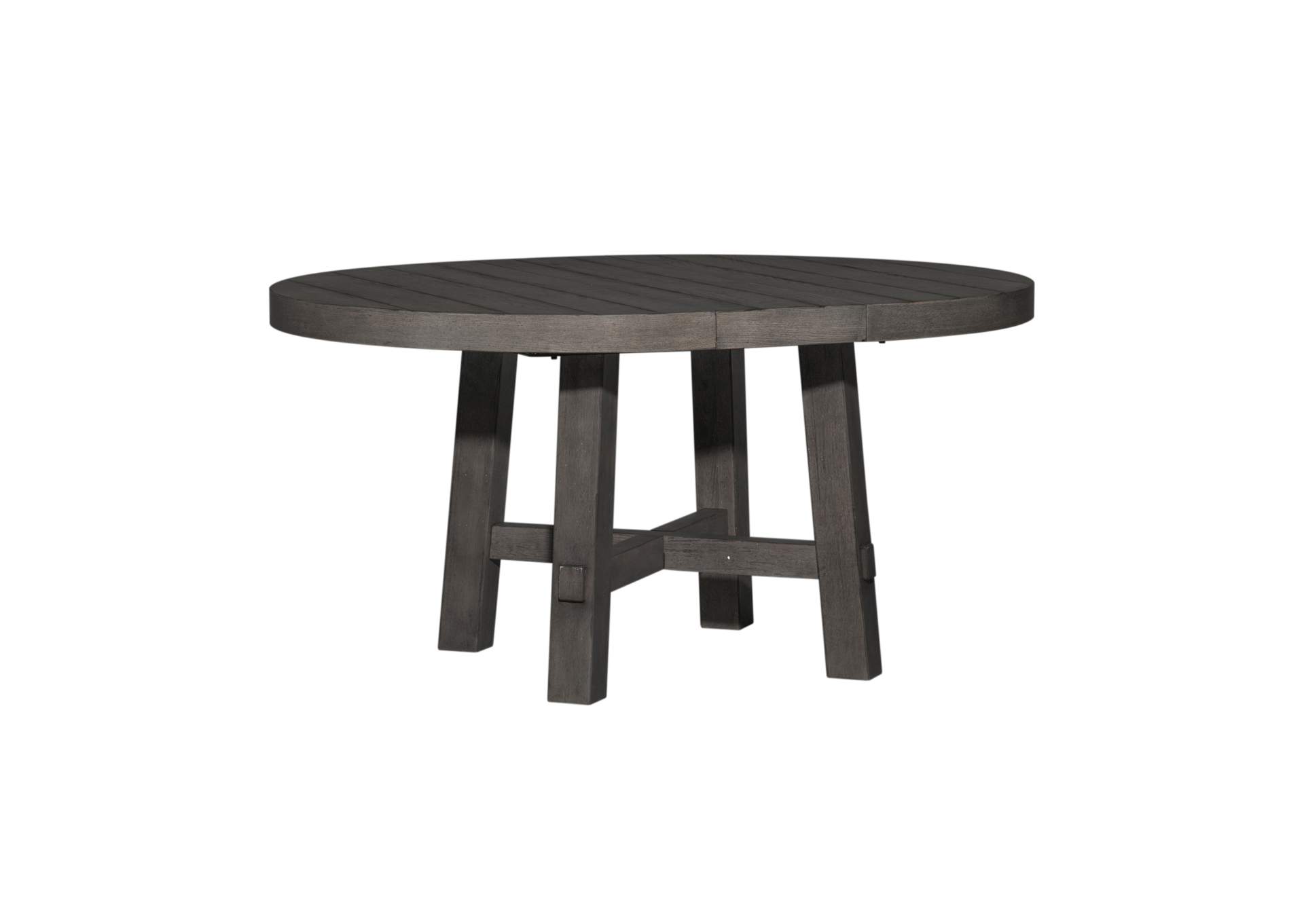 Modern Farmhouse 5 Piece Round Table Set,Liberty