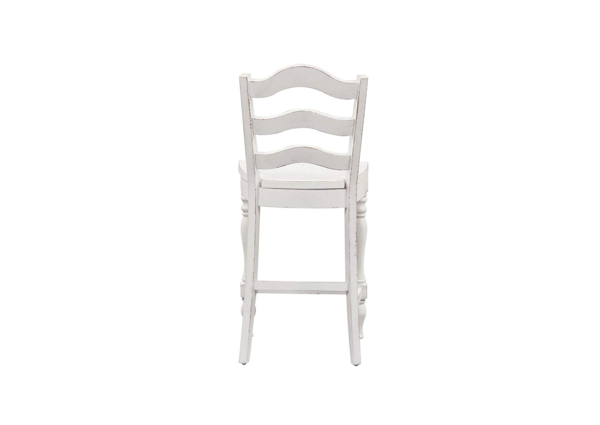 Magnolia Manor Ladder Back Counter Chair (RTA),Liberty